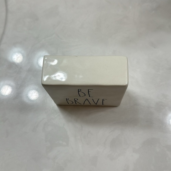 Rae Dunn | work hard - be brave double sided - Picture 5 of 5